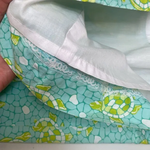 LILLY PULITZER cotton turtle vintage sleeveless dress - Picture 6 of 12